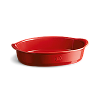 Форма для запекания овальная керамическая Emile Henry Ovenware 35 см красный (349052)