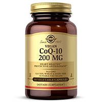 Натуральная добавка Solgar Vegetarian CoQ-10 200 mg, 60 вегакапсул