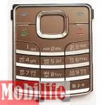 Клавиатура (кнопки) Nokia 6500 classic bronze