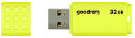 Flash Drive Goodram UME2 32 GB (UME2-0320Y0R11) Yellow (6521720) EC, код: 1859739