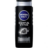 Гель для душу NIVEA Men Сила вугілля Очищення без сухості шкіри 500 мл (4005900128492)