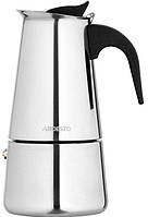 Кофеварка Гейзерна кавоварка ARDESTO Gemini Apuli, 6 чашок (AR0806SS)
