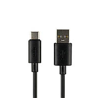 Кабель для зарядки Hoco X88 Gratified передачи данных USB to Type C 3A 1 m Black TH, код: 8133615