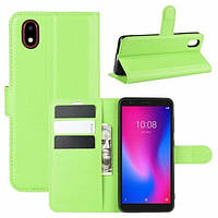 Чехол-книжка Litchie Wallet ZTE Blade A3 2020 Light Green EV, код: 8111295