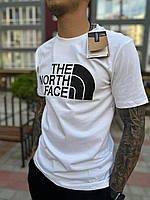 Футболка The North Face / Футболка TNF / Чоловіча футболка / Біла футболка The North Face / TNF