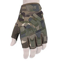Тактические перчатки Тактичні рукавички 2E, літні, XL, камуфляж (2E-TACTGLOSUM-XL-MC)