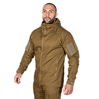 Легкая тактическая куртка Camotec Stalker 3.0 Twill Coyote, мужская куртка демисезонная, куртка тактическая