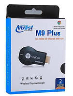 Медіаплеєр Miracast AnyCast M9 Plus HDMI з вбудованим Wi-Fi модулем Techno