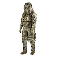 M-Tac костюм маскировочный Ольха Multicam, военная накидка маскировочная, маскхалат мультикам тактический lin