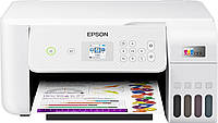 БФП струменевий кольоровий Epson EcoTank L3266 (C11CJ66412) принтер, сканер, копір Б3476