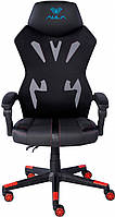 Кресло геймерское компьютерное игровое Aula F010 Gaming Chair Black/Red (6948391286228) Б5590--16