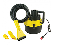 Автомобильный пылесос для сухой и влажной уборки The Black Multifuction Wet and Dry Vacuum Techo