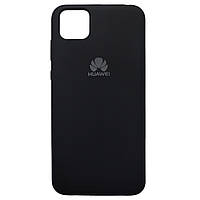Чехол Silicone Case Huawei Y5p Black ES, код: 8111629