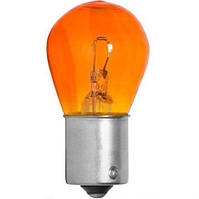 Автомобильная лампа Лампа Дорожня Карта Габарит, BA15s Amber 12V P21W Помаранчева (4905981840)