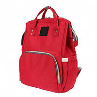 Сумка-рюкзак для мам Mom Bag Червона Techno