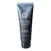 Шампунь с экстрактом черного чеснока и куркумы Daeng Gi Meo Ri Black Garlic & Curcumin Shampoo 50м