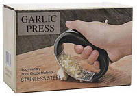 Прес для часнику з нержавіючої сталі Garlic Press Techno
