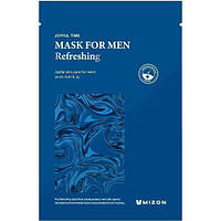 Mizon JOYFUL TIME Тканева маска для чоловіків REFRESHING, 24 мл (8809663754303)