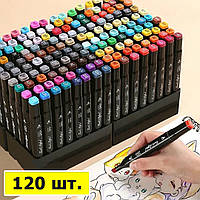 Наборы разноцветных маркеров фломастеров, Набор цветных маркеров фломастеров 120шт, AST