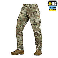 Мужские военные штаны M-Tac Aggressor Gen.II Flex Rip-Stop MC,тактические камуфляжные штаны мультикам для зсу