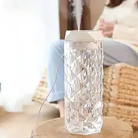 Увлажнитель воздуха с ночником Rose Lamp Humidifier Белый Techo