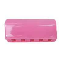 Дозатор для зубной пасты Toothpaste Dispenser Розовый Techo