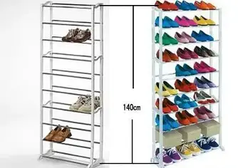 ОЧЕНКА! Полиця для взуття на 30 пар Amazing Shoe Rack (Плохе паковання 2021) torg24