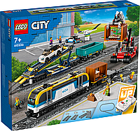 Конструктор LEGO City Товарный поезд 60336 ЛЕГО Б1734--16