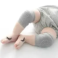 Наколенники детские для ползанья Children Thicken Knee Protector Серые Techo