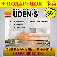 Настінний обігрівач UDEN-900, інфрачервоний металокерамічний електрообігрівач для квартири, будинку Nom1