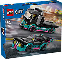 Конструктор LEGO City Гоночный автомобиль и автовоз 60406 ЛЕГО Сити Б5681--16