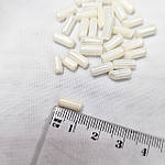 Намистини-трубочка з пресованого кришталю білі 4х10 мм (10 шт), фото 3