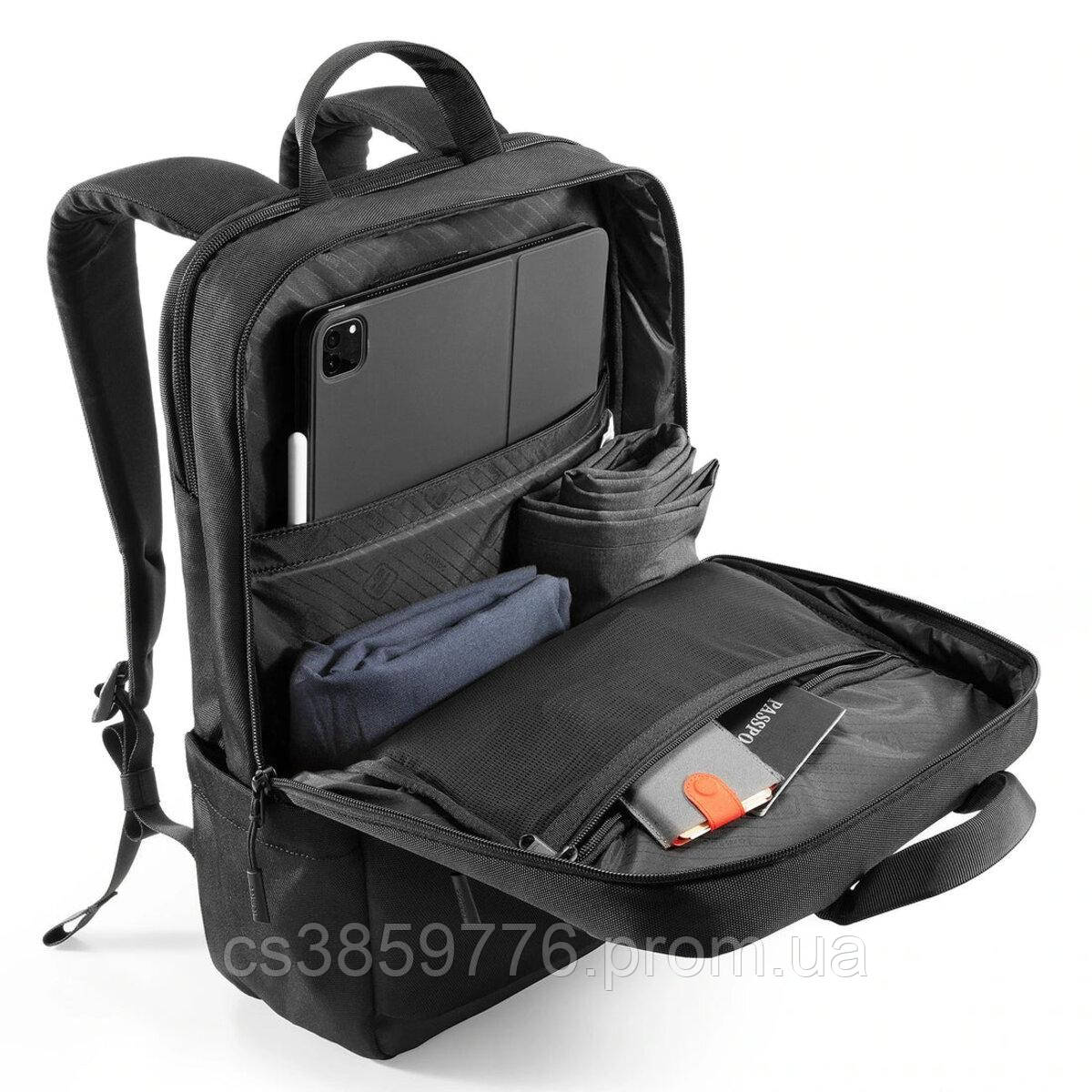 Вместительный рюкзак для ноутбука Tomtoc Navigator-T71 15.6 Inch/18L GCC - фото 1 - id-p2202524209