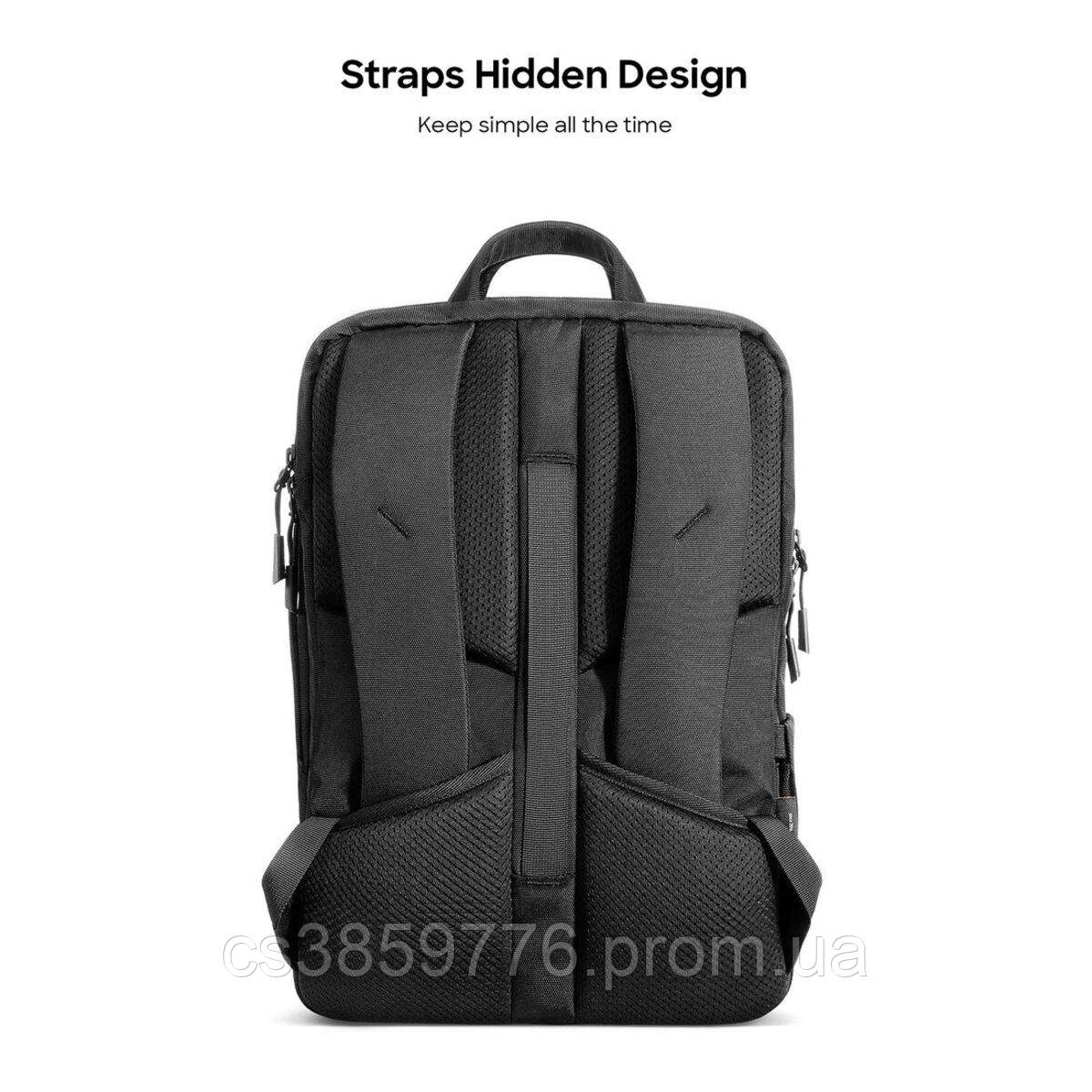 Вместительный рюкзак для ноутбука Tomtoc Navigator-T71 15.6 Inch/18L GCC - фото 4 - id-p2202524209
