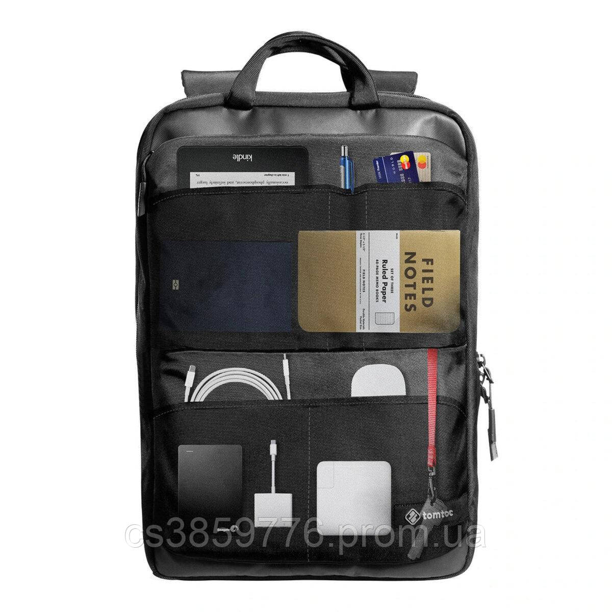 Вместительный рюкзак для ноутбука Tomtoc Navigator-T71 15.6 Inch/18L GCC - фото 5 - id-p2202524209