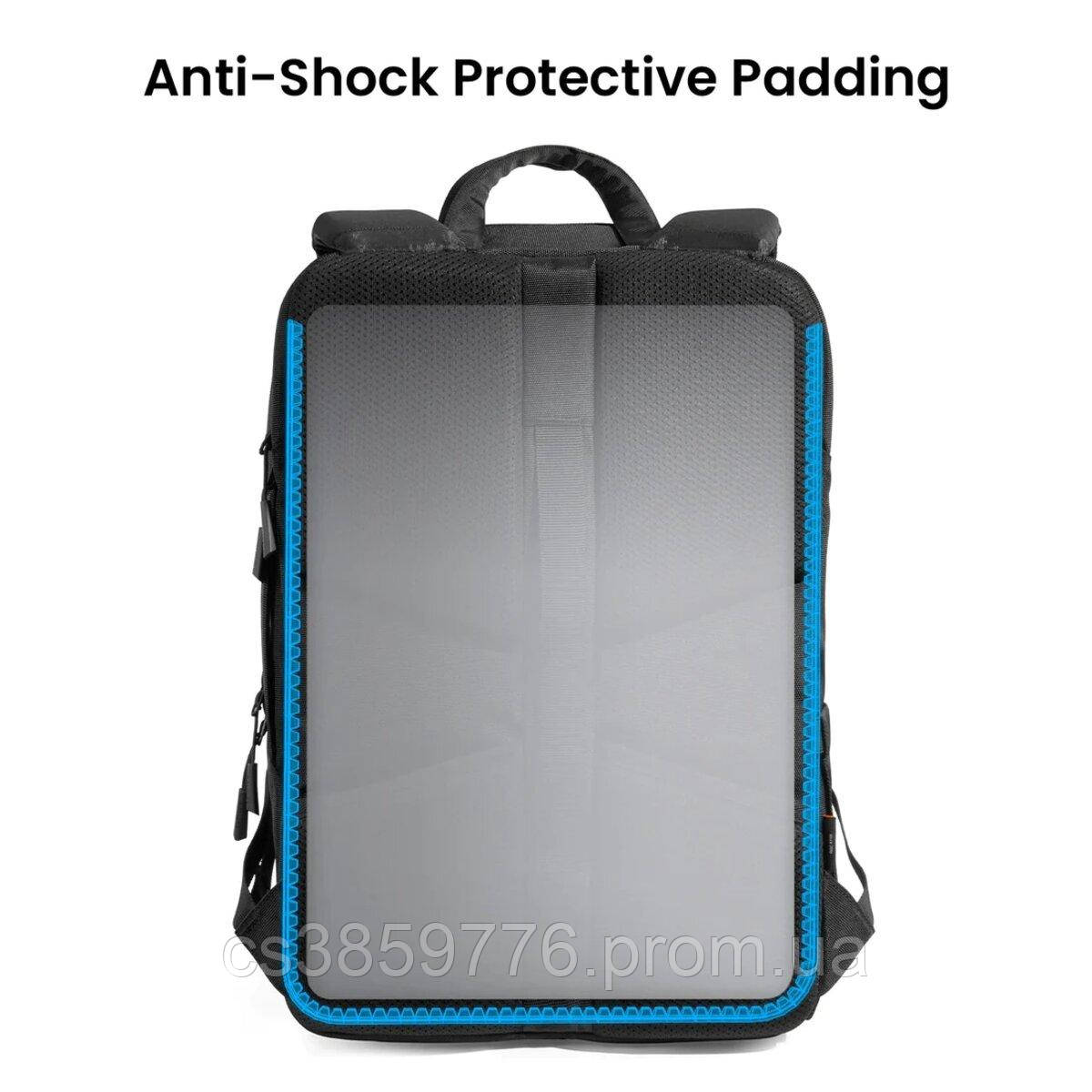 Вместительный рюкзак для ноутбука Tomtoc Navigator-T71 15.6 Inch/18L GCC - фото 6 - id-p2202524209