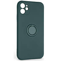 Чехол для мобильного телефона Armorstandart Icon Ring Apple iPhone 11 Dark Green ARM68647 JLK