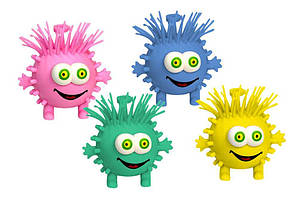 Антистрес AN1901 (288шт) гум.крокодил з кульками всередині, 3 кольори, 21см,12шт в дисплей боксі/ціна за шт