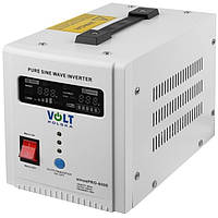 Гібридний ДБЖ / інвертор Volt Polska SINUS PRO 800 E 12/230 V 500/800 W (3SP080012E)