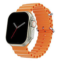Умные часы Smart Watch CHAROME T8 Ultra HD Смарт часы со звонками через bluetooth Orange GCC