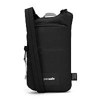 Сумка через плечо антивор Pacsafe GO Tech Crossbody 4 ст. защиты 0.2л Черный (35175130)