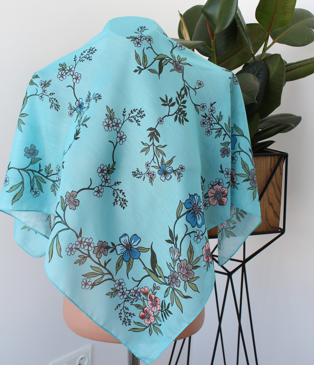 Хустка батистова "Букет квітів" 329014, фото 1