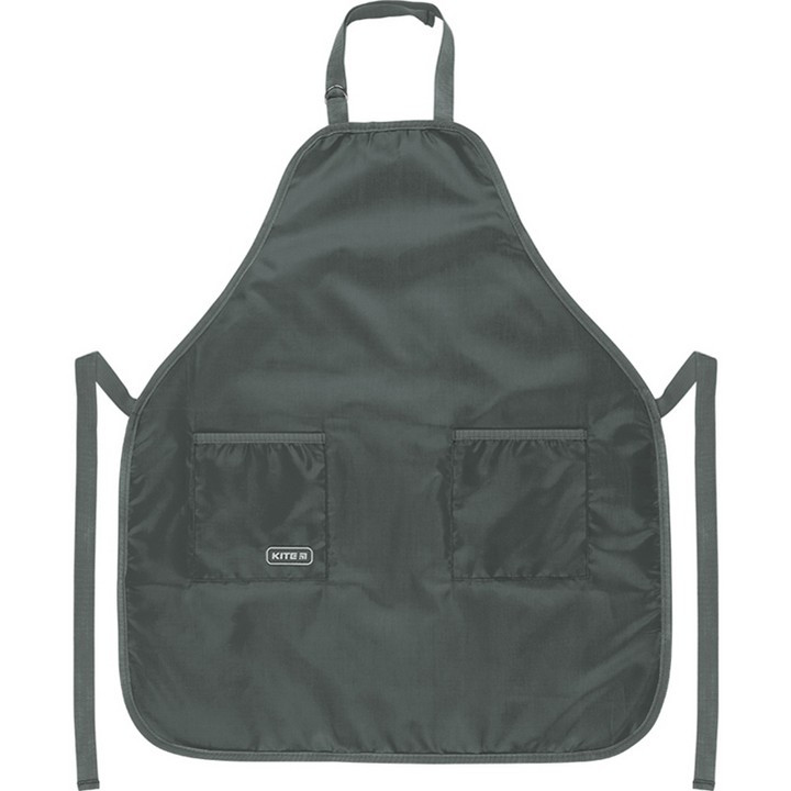 Фартушок для творчості з нарукавниками Kite 69*60см Dark Gray