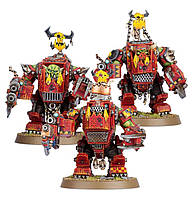 Warhammer 40000 Orks Meganobz and Grot Oiler