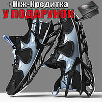 Кросівки Shox із пружинною платформою 39 Синій, чорний