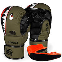 Перчатки для ММА Phantom Fight Squad Army L/XL (капа в подарок) перчатки для единоборств