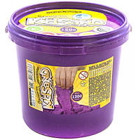 Кинетический песок Danko Toys KidSand, фиолетовый, 1200 г KS-01-04 EM, код: 2456456