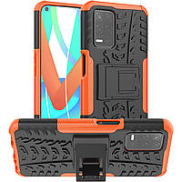 Чехол Armor Case Realme 8 5G V13 5G Orange TE, код: 8109666