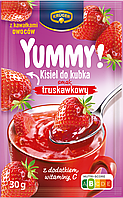 Кисель Kruger YUMMY! со вкусом Клубники 30 г (5901716993981)