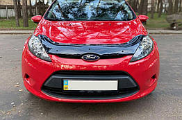 Дефлектор капота для Ford Fiesta (2008-2013) EuroCap Полікарбонат
